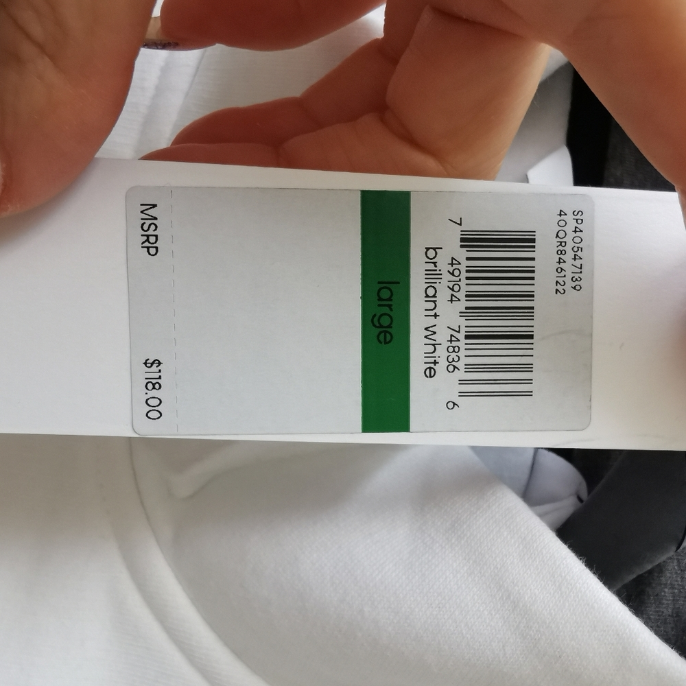 Nwt Men's CALVIN KLEIN ZIPPED track hoodie - Picture 3 of 5